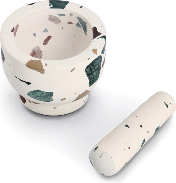 Productafbeelding Zeller Present Mörser mit Stössel Terrazzo