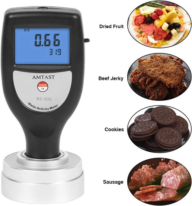 Actual product image Amtast Water activity meter