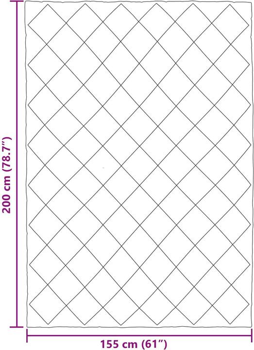 Produktbild vidaXL Sommerdecke (220 x 240 cm)