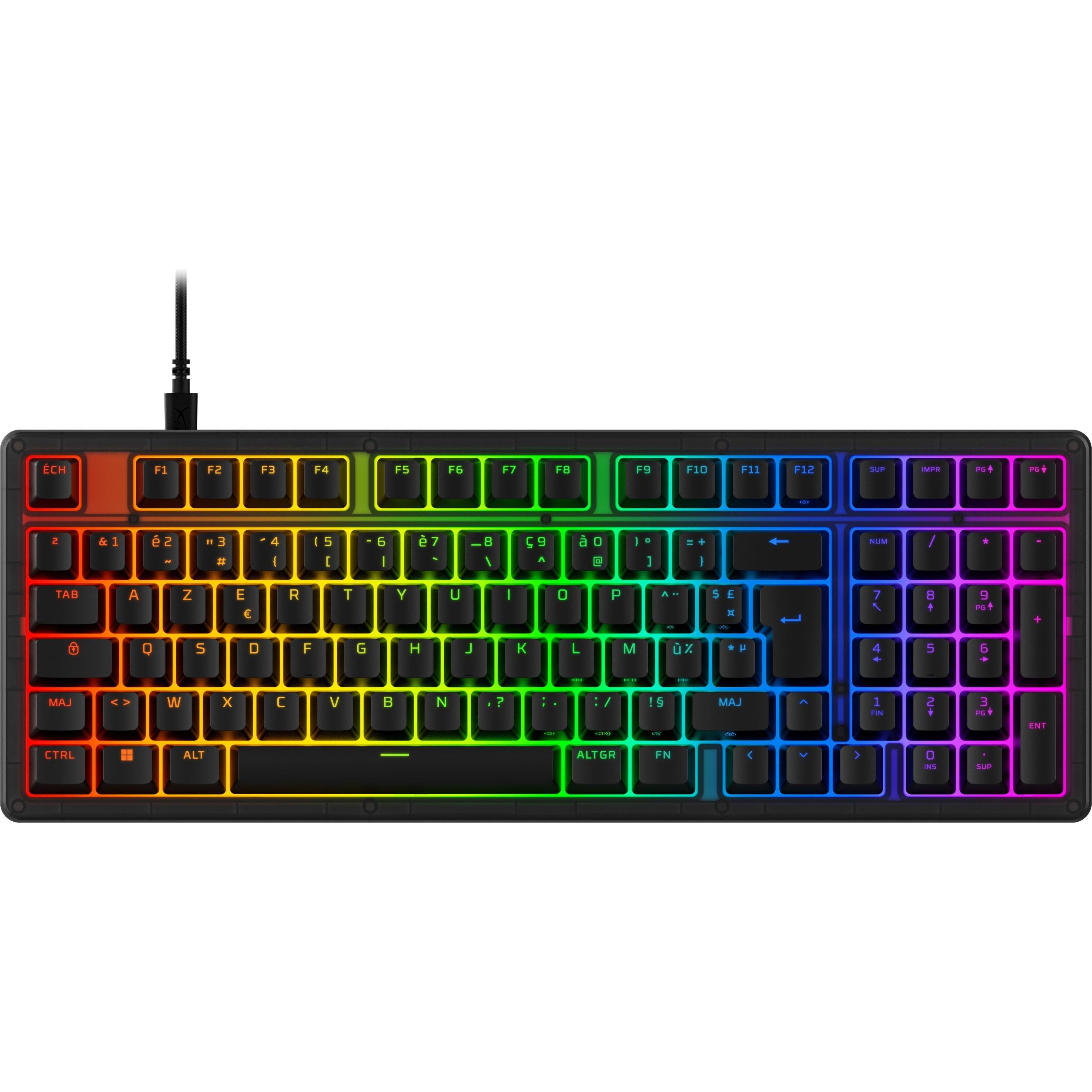 HyperX Origins 2 1800 FR AZERTY (Francese, Cablato), Tastiera