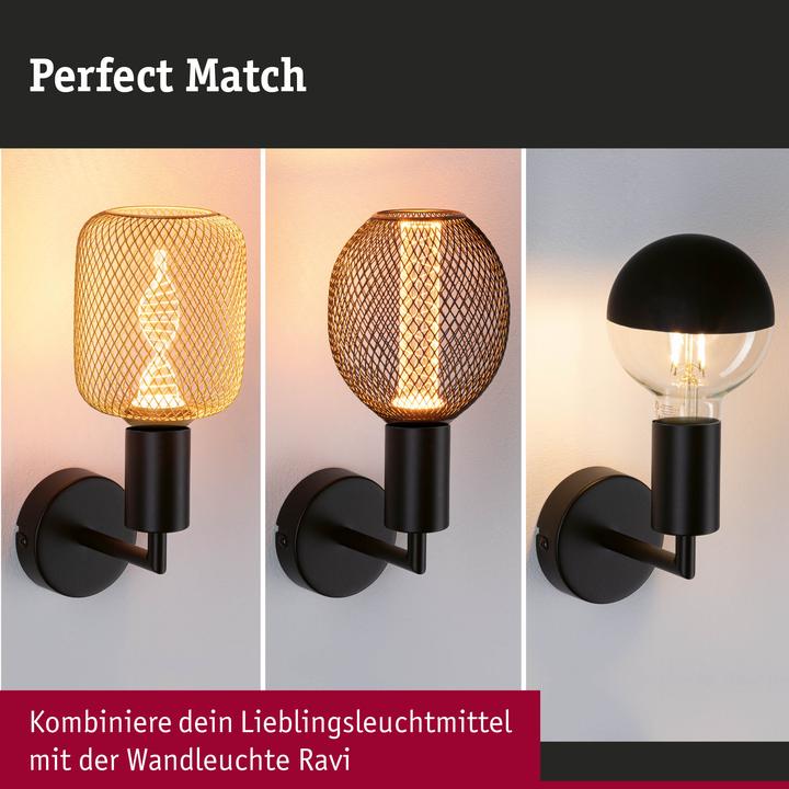 Actual product image Paulmann Ravi wall light (E27)