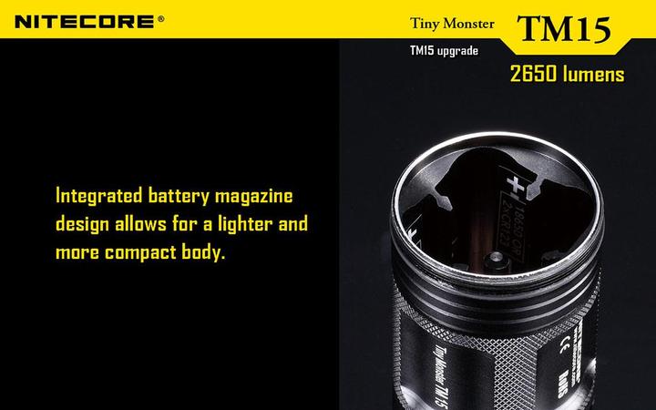 Produktbild Nitecore Tm15 (15.80 cm, 2650 lm)