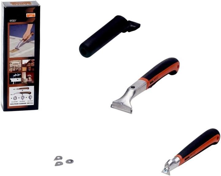 Immagine prodotto Bahco Set di raschietti di precisione ERGO con manico bicomponente, 265 mm × 145 mm × 50 mm (14.50 cm)