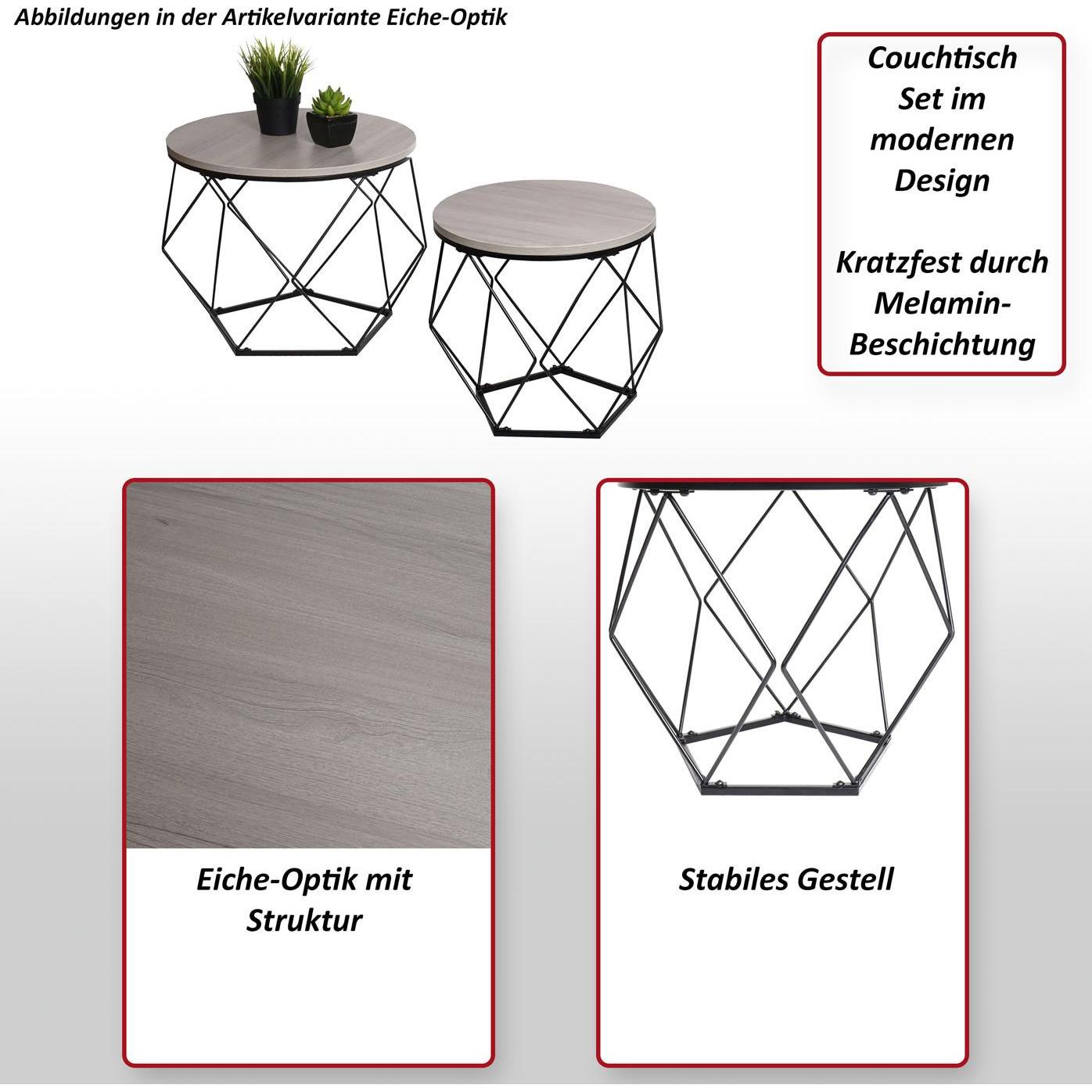 Thumbnail - MCW, Couchtisch + Beistelltisch, L37 (42 x 52 x 52 cm)