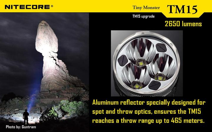 Produktbild Nitecore Tm15 (15.80 cm, 2650 lm)