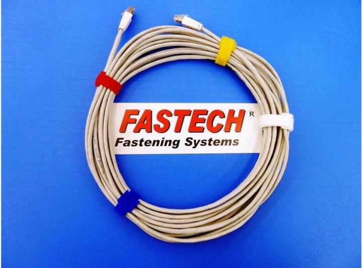 Produktbild Fastech ETK-3-1 Cabel Strap, gelb (Klettkabelbinder, 150 mm, 100 Stk.)
