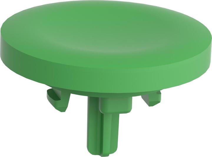 Produktbild Schneider Electric green plain cap for flush PUSHBUTTON