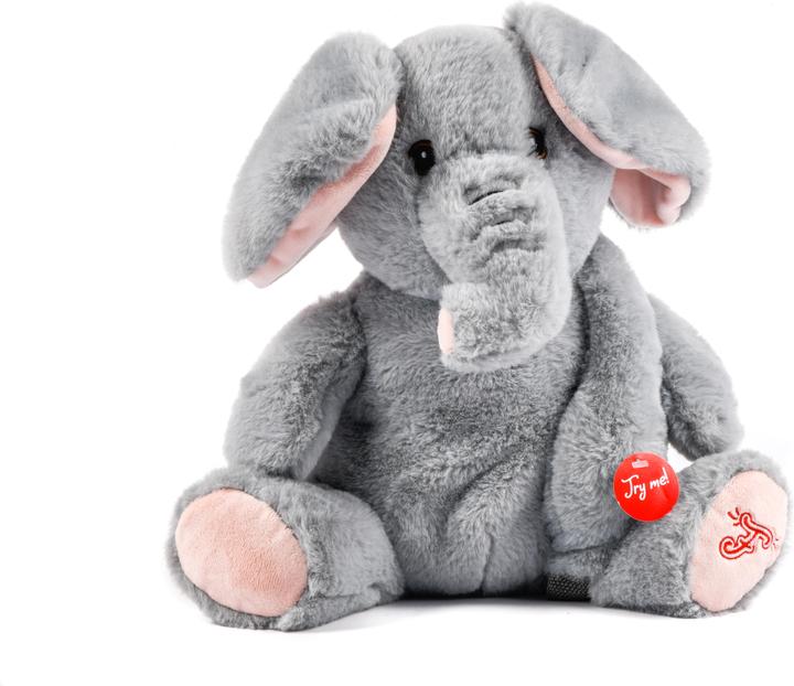 Actual product image Canenco Flappers Backpack Elephant Eco Plush (20 cm)