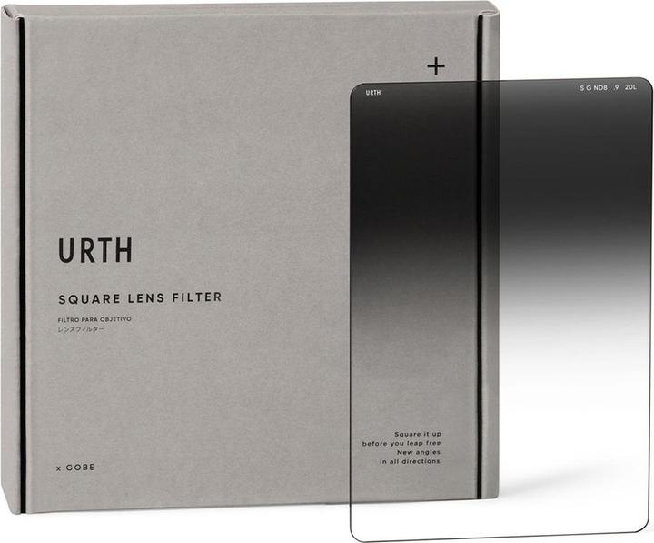 Produktbild Urth 100 x 150mm Soft Graduated ND8 (3 Stop) Filter (Plus+) (ND- / Grauverlauffilter)