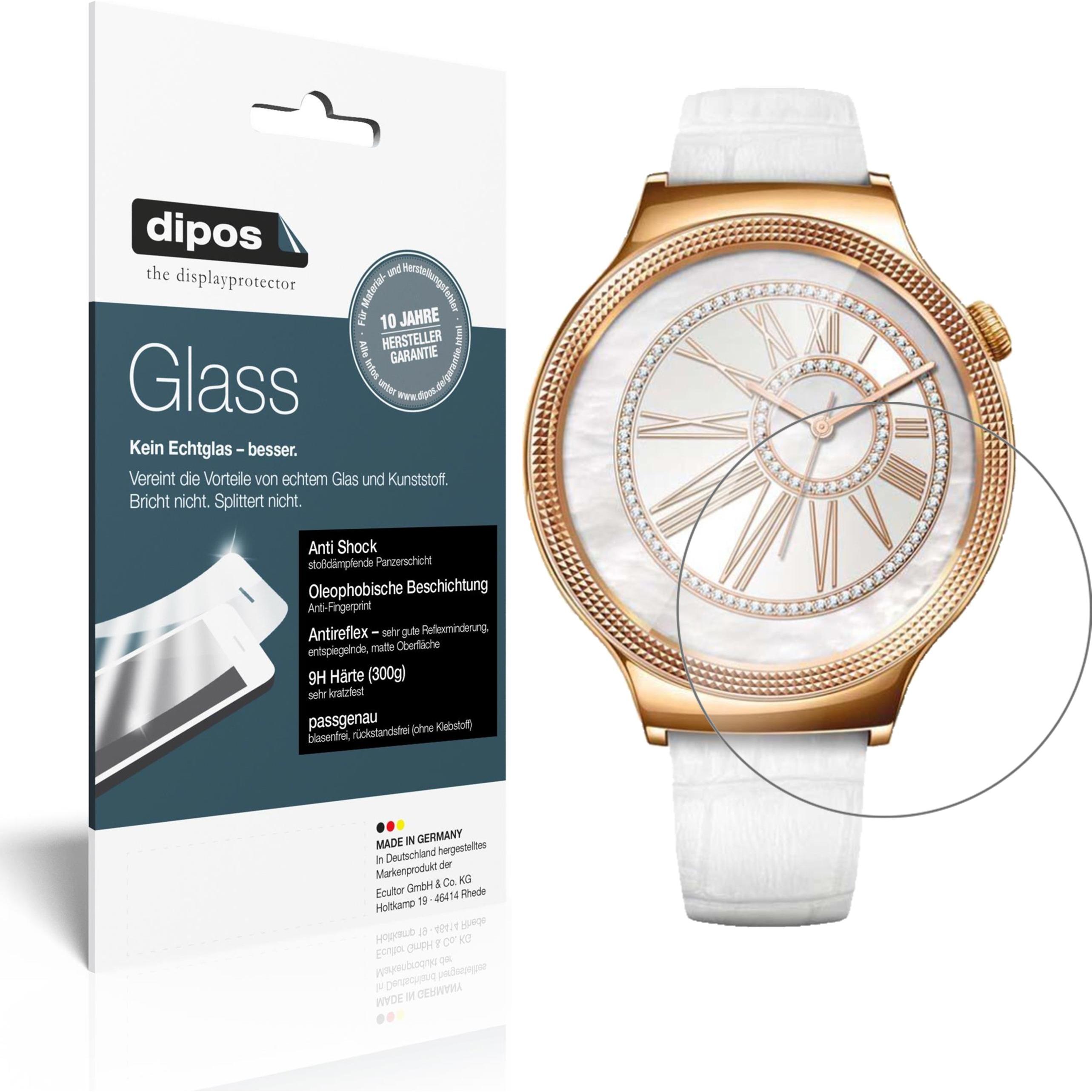 Dipos Displayschutz Anti-Shock, Smartwatch Schutzfolie, Transparent