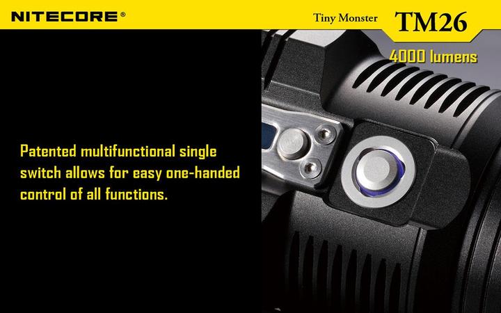 Actual product image Nitecore TM26 QuadRay (14.20 cm, 4000 lm)