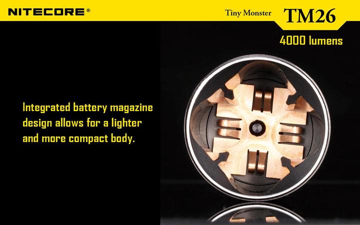 Actual product image Nitecore TM26 QuadRay (14.20 cm, 4000 lm)