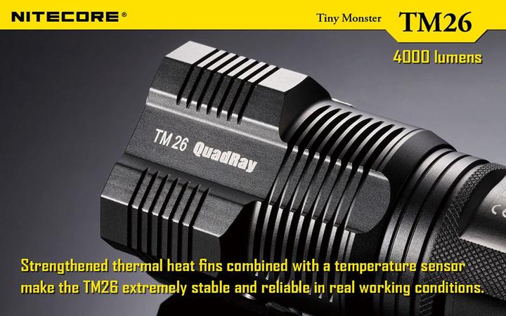 Actual product image Nitecore TM26 QuadRay (14.20 cm, 4000 lm)