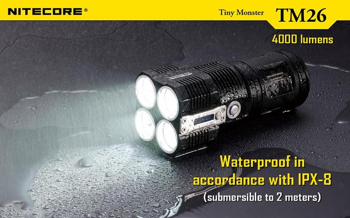 Actual product image Nitecore TM26 QuadRay (14.20 cm, 4000 lm)