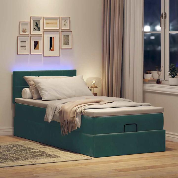 Produktbild vidaXL Ottoman-Bett (100 x 200 cm)