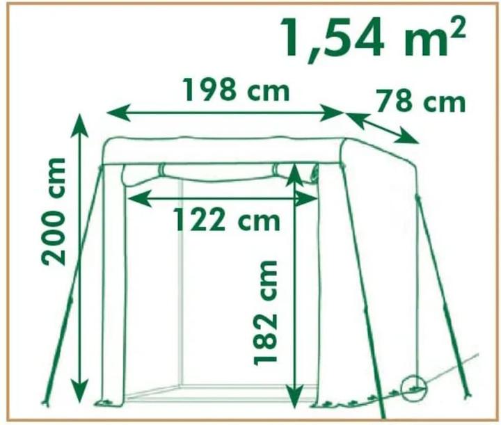 Actual product image Nature Gewächshaus