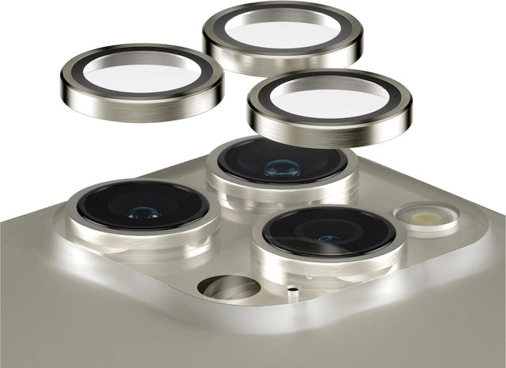 Actual product image PanzerGlass Hoops Camera Lens Protector (1 Piece, Apple iPhone 15 Pro Max, Apple iPhone 15 Pro)