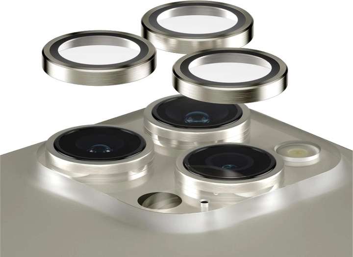 Image du produit PanzerGlass Hoops Camera Lens Protector (1 pièce(s), Apple iPhone 15 Pro Max, Apple iPhone 15 Pro)