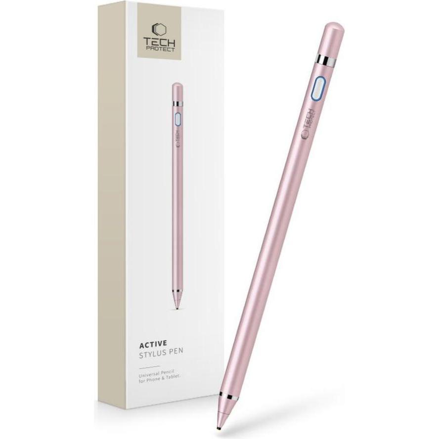 Thumbnail - Tech-Protect Active Stylus Pen Pink, Stylus, Pink