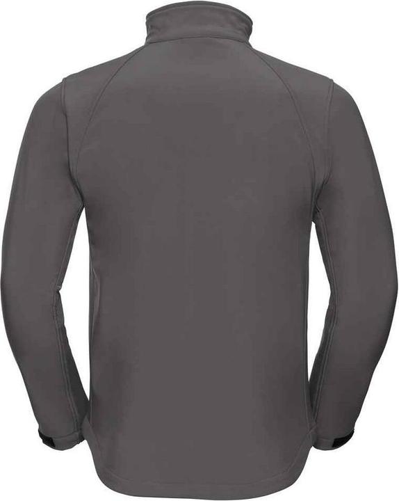Actual product image Russell Mens Plain Soft Shell Jacket (S)