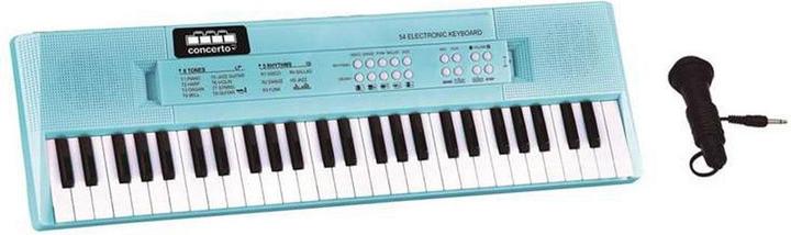 Reig Übungsklavier Blau Mikrofon