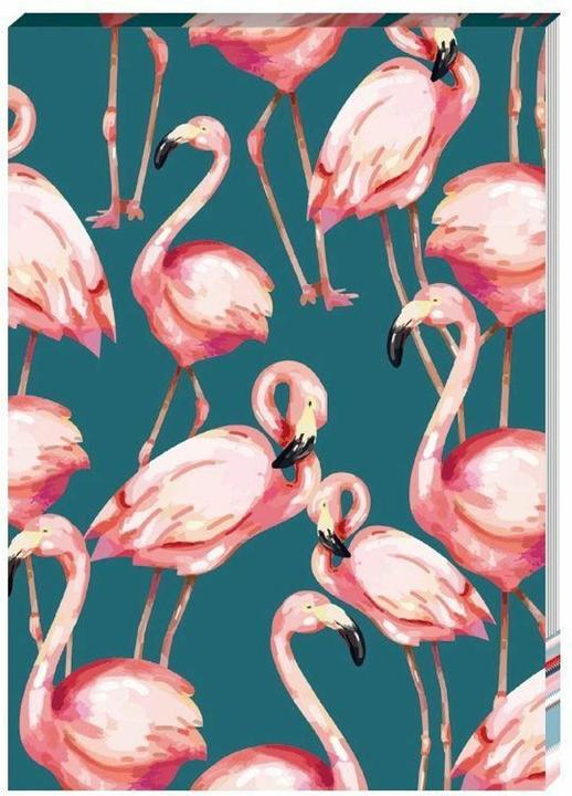 Cedon Notizblock A6 PINK FLAMINGO (Gepunktet)