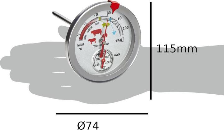 Image du produit TFA Thermomètre à rôti et à four