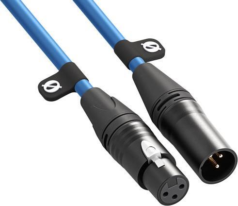 Productafbeelding RØDE XLR3M-B XLR kabel 3m blauw (nieuw) (3 m, XLR)