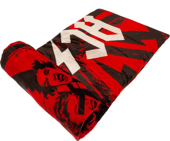Actual product image AC/DC Premium Coral Fleece Blanket (200 x 150 cm)