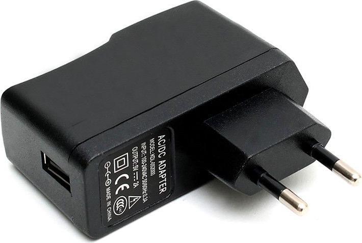 Actual product image Rimba USB to EU AC adapter plug