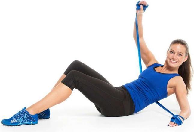 Actual product image TheraBand Latex-free fitness band (22 m, Strong)