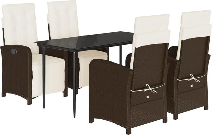 Braun, Cremeweiss, Schwarz