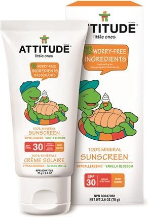 Image du produit Attitude Crème solaire SPF30 (Crème solaire, SPF 30)