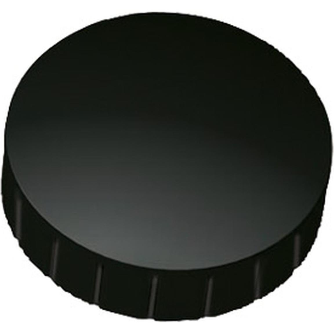 Maul, Magnet, Magnet solid (Ø x H) 38 mm x 15.5 mm rund Schwarz 10 St. 6163990 (10 x)