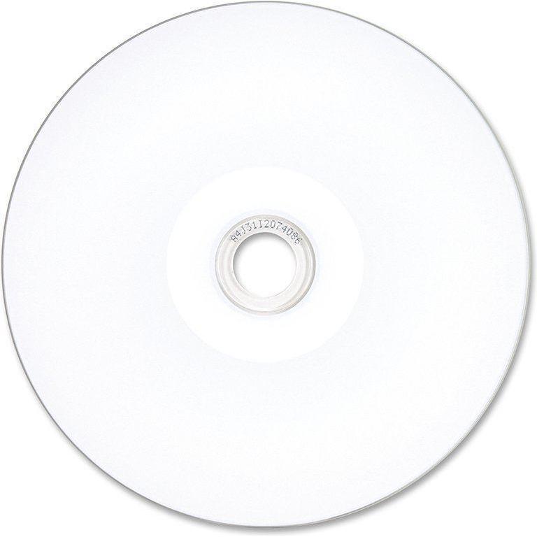 Smartdisk DVD-R Premium White Inkjet Printable 69827 4.7GB 16x wrap 100-pack 12cm for data archiving (100x), Disco ottico