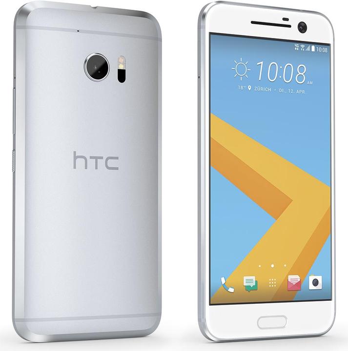 Produktbild HTC 10 (32 GB, Glacier Silver, 5.20", Single SIM, 4G)