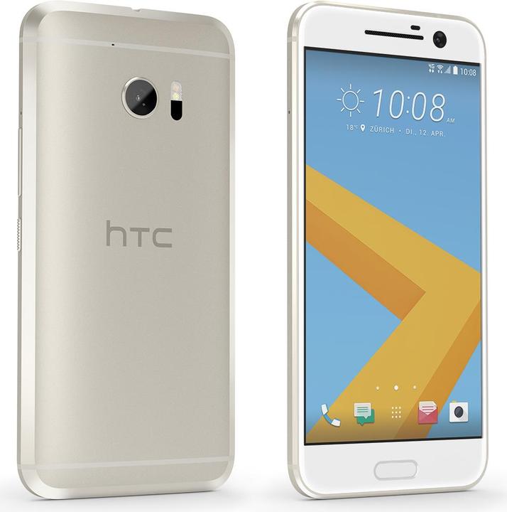 Produktbild HTC 10 (32 GB, Topaz Gold, 5.20", Single SIM, 12 Mpx, 4G)