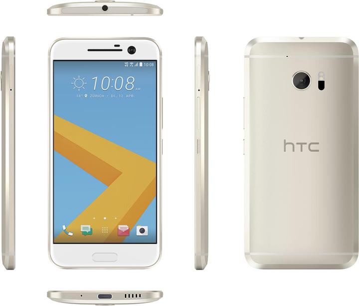 Produktbild HTC 10 (32 GB, Topaz Gold, 5.20", Single SIM, 12 Mpx, 4G)