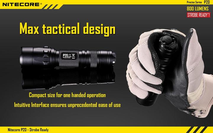 Produktbild Nitecore P20 (13.40 cm, 800 lm)