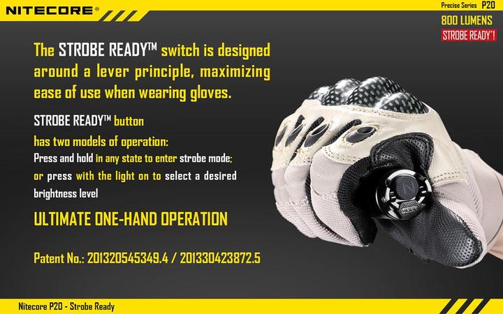 Produktbild Nitecore P20 (13.40 cm, 800 lm)