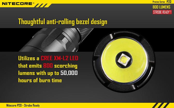 Produktbild Nitecore P20 (13.40 cm, 800 lm)