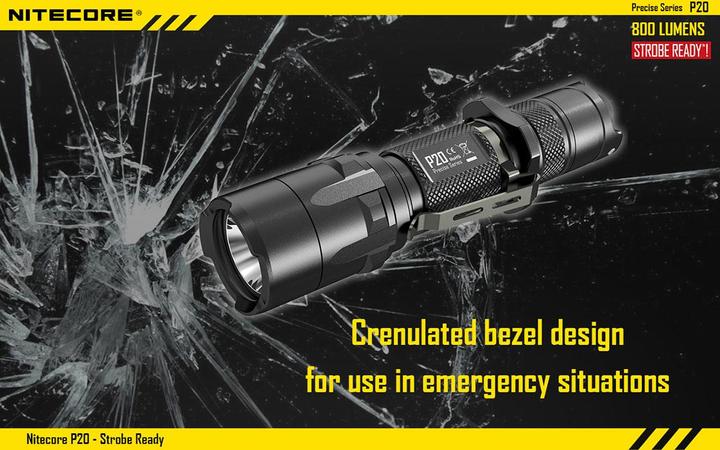 Produktbild Nitecore P20 (13.40 cm, 800 lm)