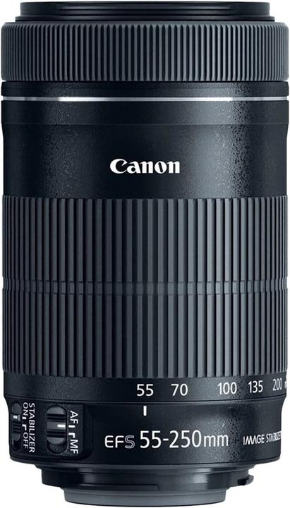 Actual product image Canon EF-S 55-250mm f/4-5.6 IS STM (Canon EF-S, APS-C / DX)