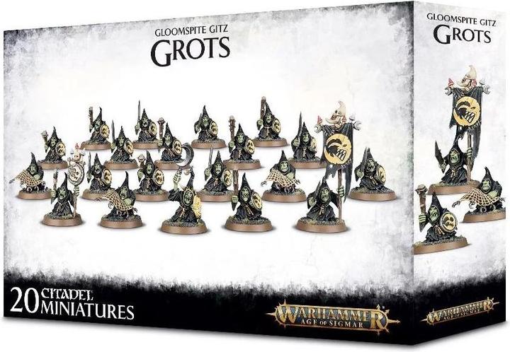 Actual product image Games Workshop Stabbas - Grots - Shootas (Plastic)