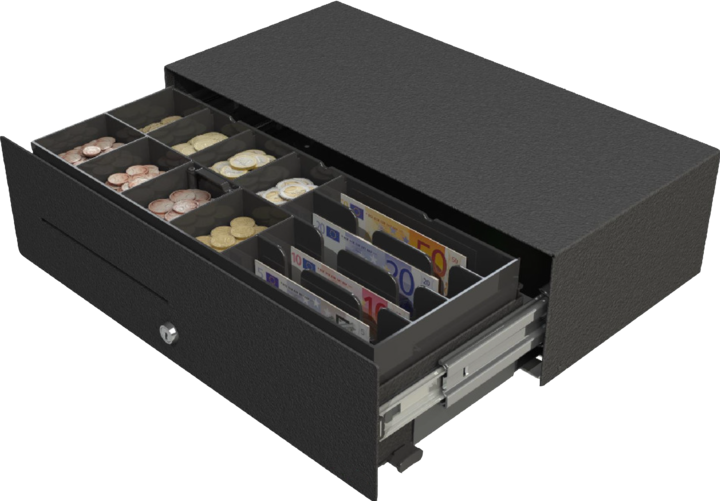 Actual product image APG Cash Drawer Micro Slideout Cash Drawer Rj1