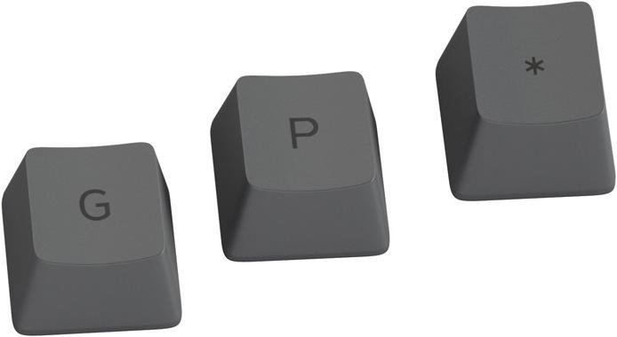 Produktbild Glorious PC Gaming Race GPBT Keycaps - 115 PBT Tastenkappen, ISO, NO-Layout, Black Ash