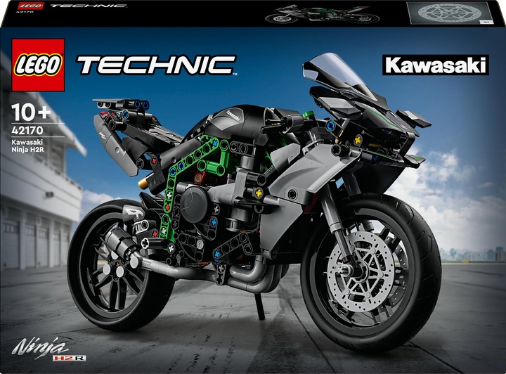 Image du produit LEGO Kawasaki Ninja H2R Motorrad (42170, LEGO Technic)