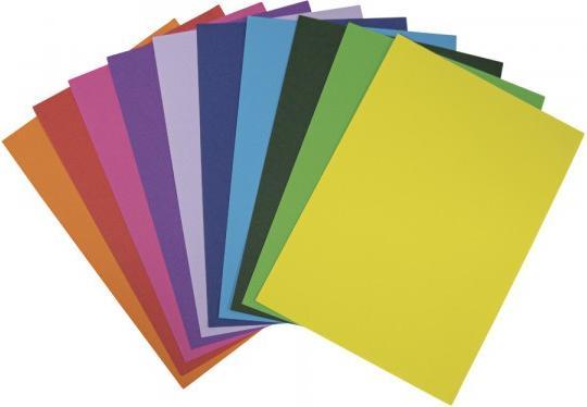 Rayher Bastelkarton A4 180g Bunt