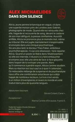 Image du produit Dans son silence (Français, Michaelides Alex, 2020)