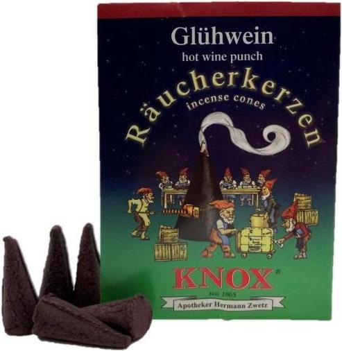 Produktbild Knox 014350 - Räucherkerzen im Papiertütchen á 5 Stück - Grösse M - Glühwein